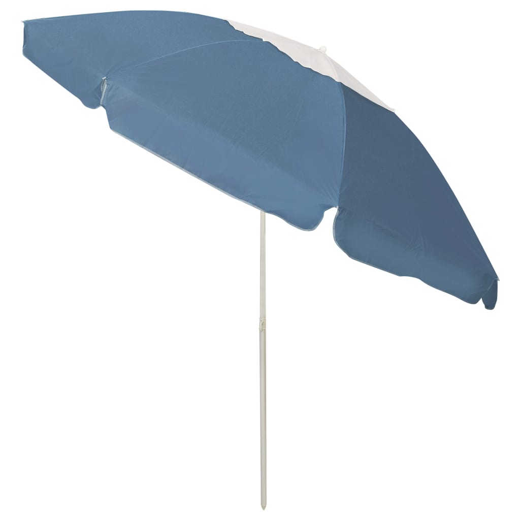 Thumbnail - vidaXL Strandschirm Blau 240 cm