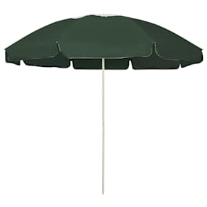 Senčnik za na plažo zelen 240 cm