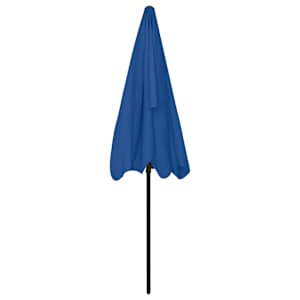 Plážový slunečník azurově modrý 200 x 125 cm - obrázek 5