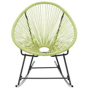 vidaXL Ulkotilan Acapulco tuoli polyrottinki vihre&auml;