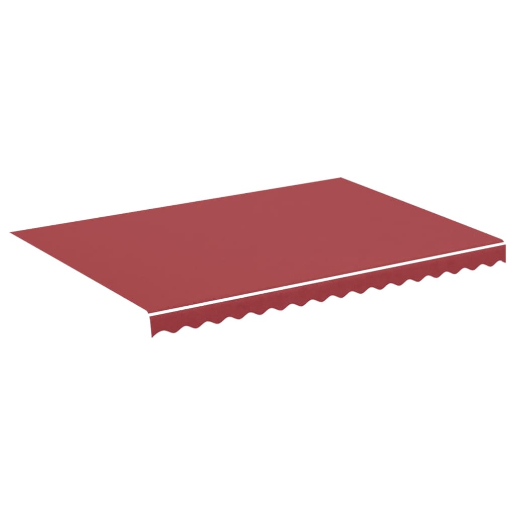 Pânză de rezervă pentru copertină, roșu vișiniu, 3,5×2,5 m