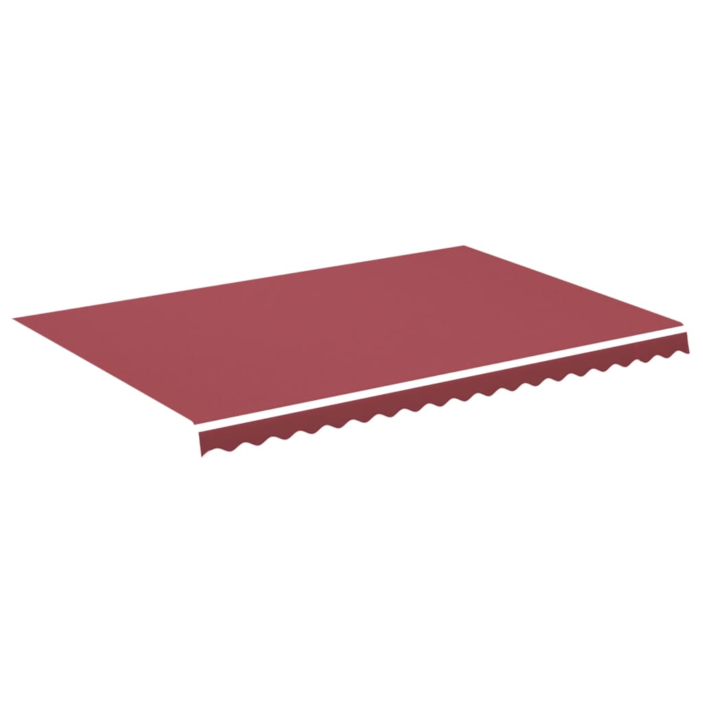 Pânză de rezervă pentru copertină, roșu vișiniu, 4,5×3 m