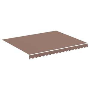 vidaXL varikatuse asenduskangas, pruun, 280 x 245 cm, pol&uuml;ester