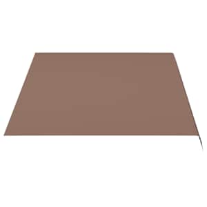 Náhradní plachta na markýzu hnědá 4,5 x 3 m polyesterová - obrázek 4