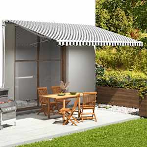 Nadomestno blago za tendo antracitno in belo 5x3 m