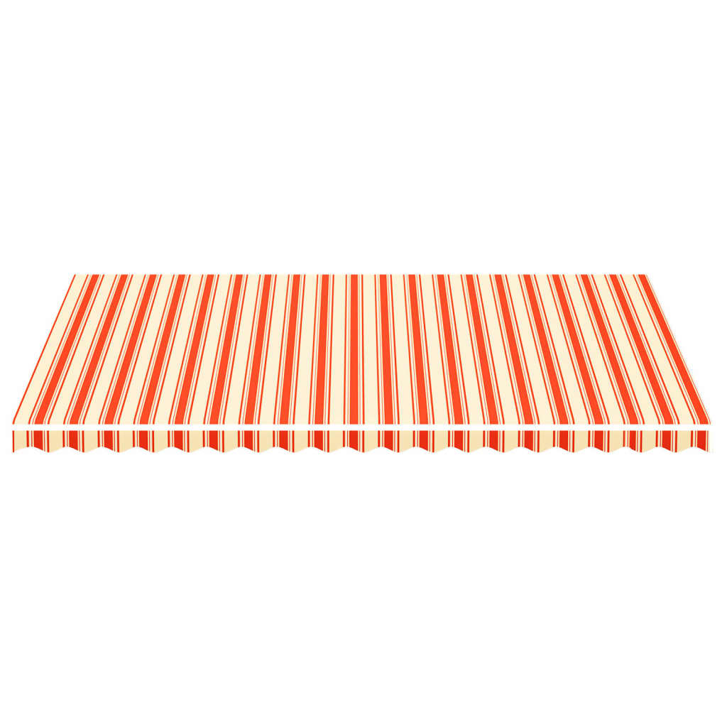 

vidaXL Vervangingsdoek voor luifel 5x3 m geel en oranje
