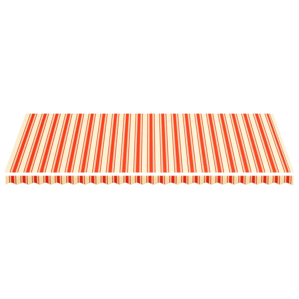 

vidaXL Vervangingsdoek voor luifel 6x3 m geel en oranje