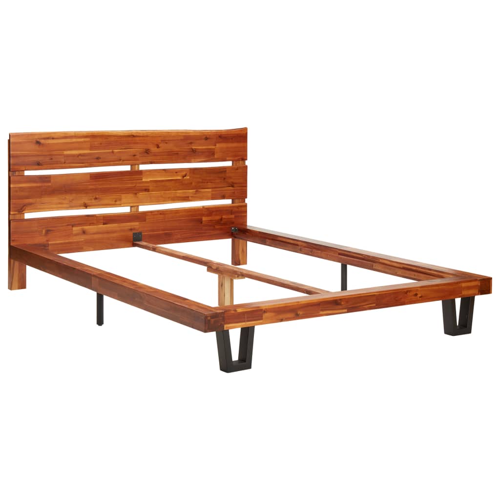 

vidaXL Bedframe boomstam massief acaciahout 120 cm