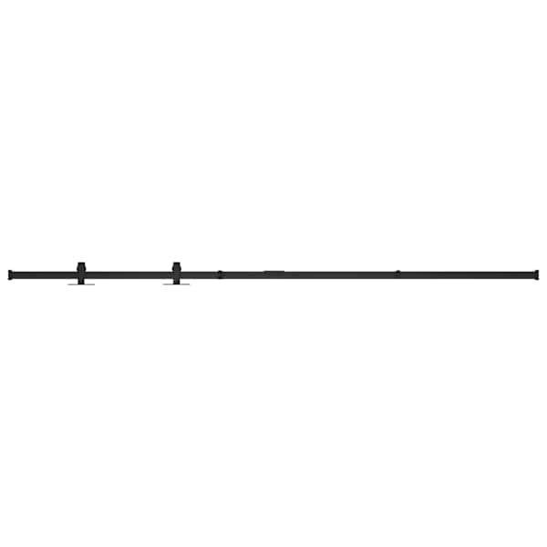 vidaXL minisuuruses liugukse komplekt, s&uuml;sinikteras, 200 cm