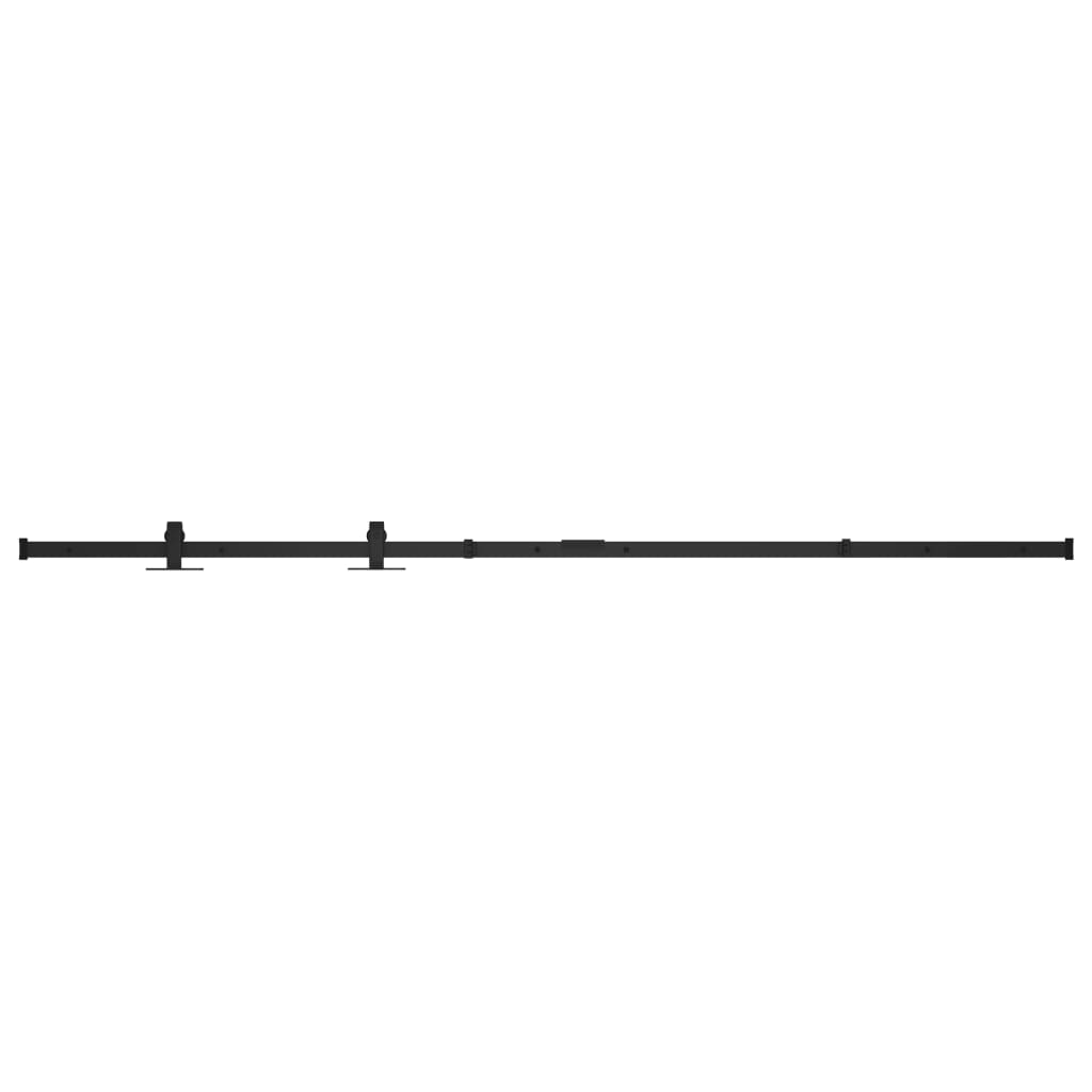 

vidaXL Mini Sliding Barn Door Kit Carbon Steel 48"