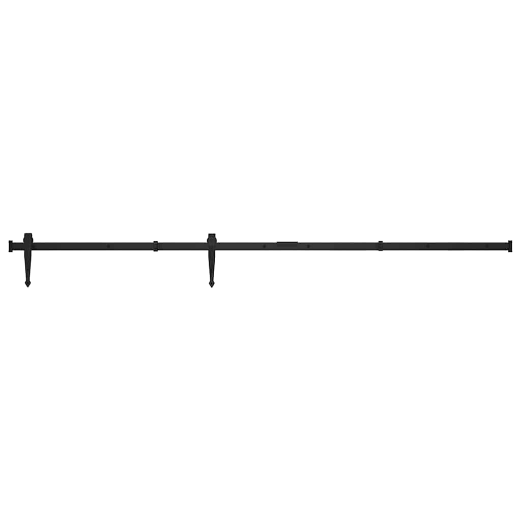 vidaXL Kování pro posuvné dveře skříně uhlíková ocel 152 cm