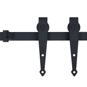 Kování pro posuvné dveře skříně uhlíková ocel 152 cm - obrázek 3
