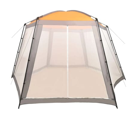vidaXL プールテント ファブリック 500x433x250cm グレー