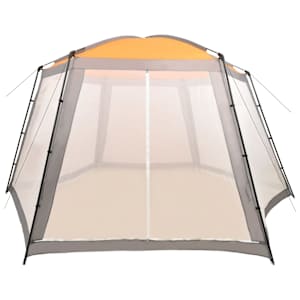 Stan na bazén textil 590 x 520 x 250 cm šedý - obrázek 2