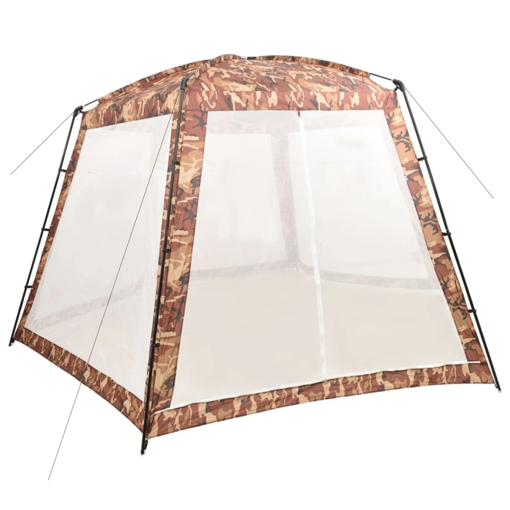 Šator za bazen od tkanine 500 x 433 x 250 cm maskirne boje