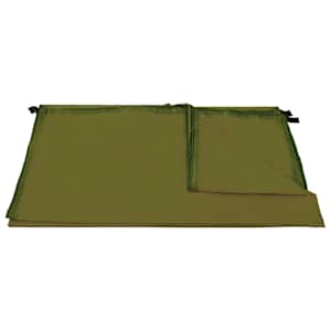 Kempingová plachta 4 x 4 m zelená - obrázek 5