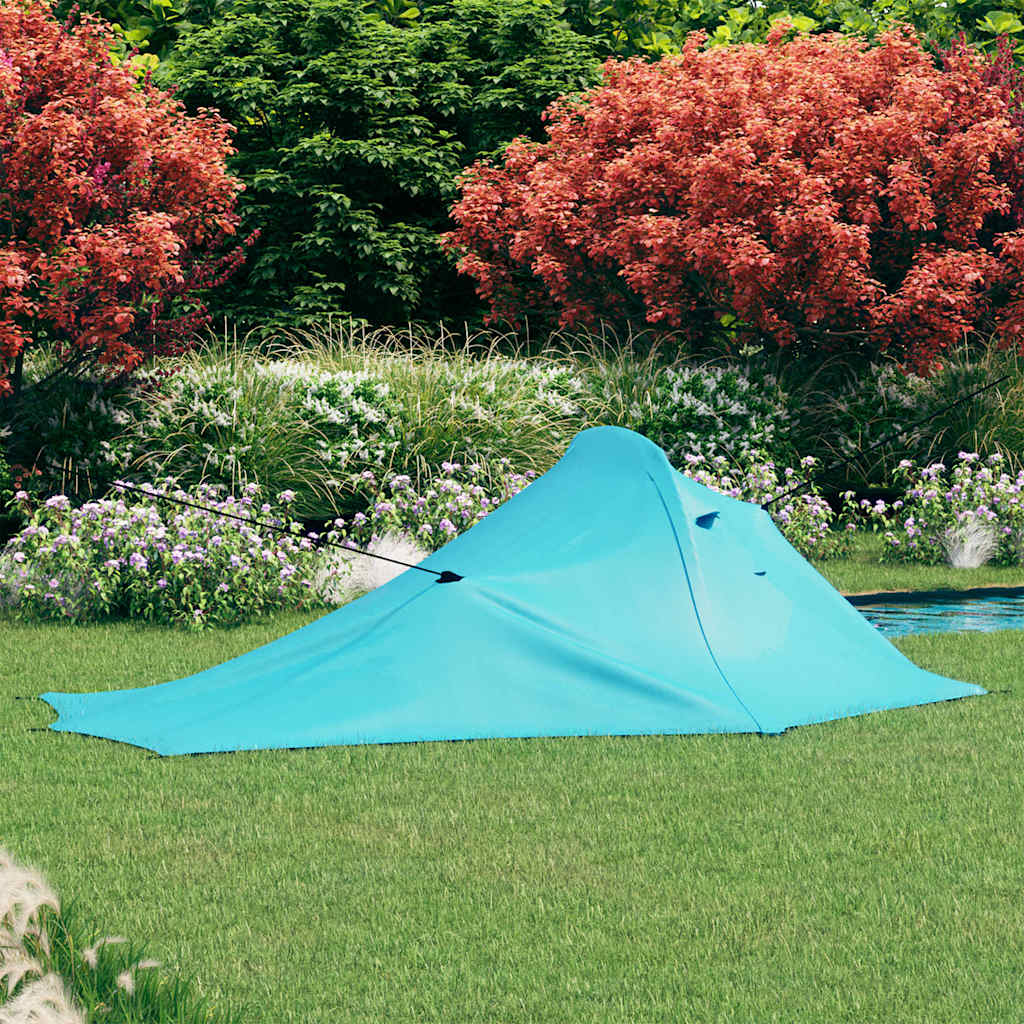 vidaXL Campingtelt 317x240x100 cm blå