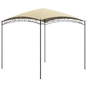 vidaXL lehtla 3 x 3x 2,65 m, kreemjas 180 g/m&sup2;