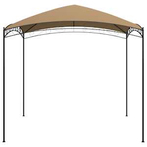 Altán 3 x 3 x 2,65 m taupe 180 g/m² - obrázek 2