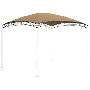 vidaXL lehtla 3x4x2,65 m, pruunikashall 180 g/m&sup2;
