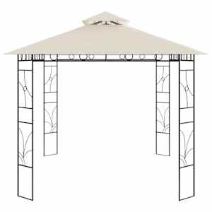 Altán 4 x 3 x 2,7 m krémový 160 g/m² - obrázek 3