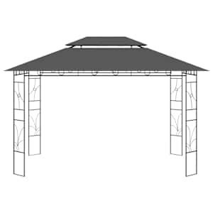 Altán 4 x 3 x 2,7 m antracitový 160 g/m² - obrázek 2