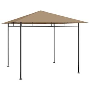 Paviljon 3x3x2,7 m taupe 180 g/m²