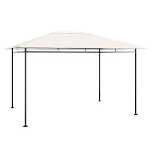 vidaXL lehtla 384x281x270 cm, kreemjas, 180 g/m&sup2;
