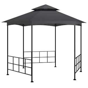 vidaXL varikatus k&uuml;lgseintega, 3,1x2,7 m, antratsiithall