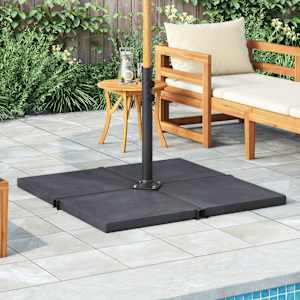 Utežna plošča za senčnik granit kvadratna 25 kg