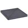 vidaXL p&auml;ikesevarju raskusplaat, must, graniit, kandiline, 15 kg