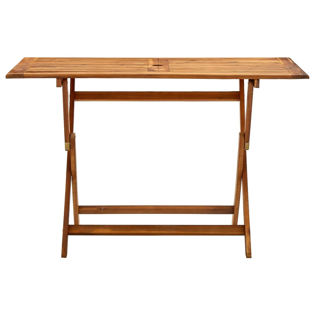 

vidaXL Tuintafel inklapbaar 120x70x75 cm massief acaciahout