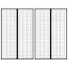 vidaXL putukakaitse uksekardinad 2 tk, magnetplokid, must 220x130 cm