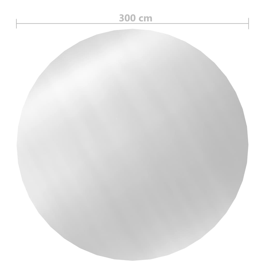 Alternativ bild 3 för VidaXl Poolskydd Silver 300 Cm Pe