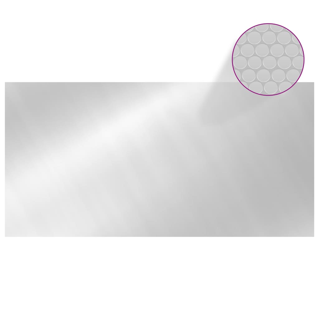Thumbnail - vidaXL Poolabdeckung Silbern 975x488 cm PE