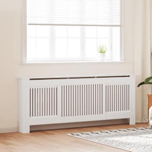 Pokrov za radiator MDF bel 205 cm