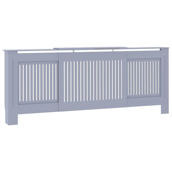 vidaXL MDF radiaatorikate, hall, 205 cm