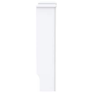 Kryt na radiátor MDF bílý 205 cm - obrázek 5