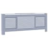 vidaXL MDF radiaatorikate, hall, 205 cm