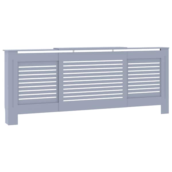 vidaXL MDF radiaatorikate, hall, 205 cm