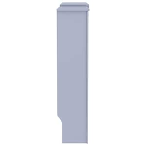 Kryt na radiátor MDF šedý 205 cm - obrázek 5