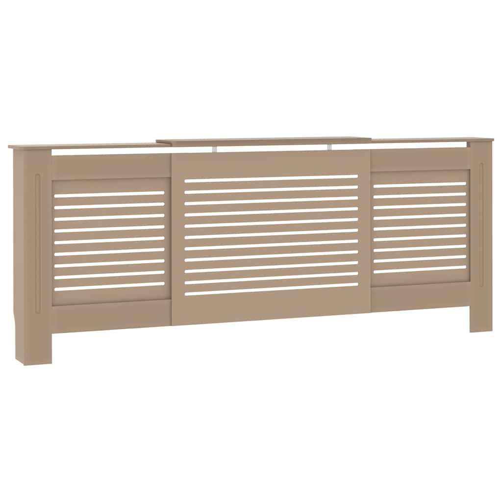 vidaXL Kryt na radiátor MDF 205 cm