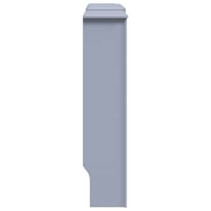 Kryt na radiátor MDF šedý 205 cm - obrázek 5