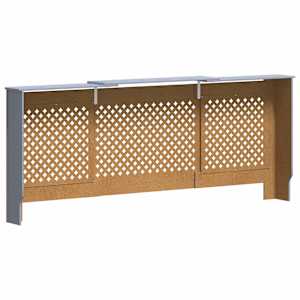 Kryt na radiátor MDF šedý 205 cm - obrázek 6