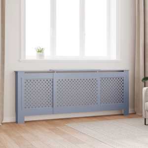 Pokrov za radiator MDF siv 205 cm