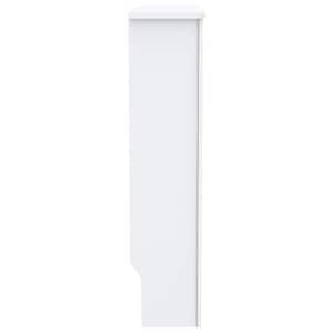 Kryt na radiátor MDF bílý 78 cm - obrázek 5
