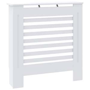 Kryt na radiátor MDF bílý 78 cm - obrázek 2
