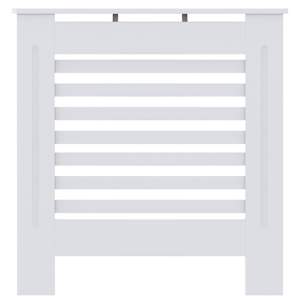 Kryt na radiátor MDF bílý 78 cm - obrázek 4