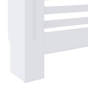 Kryt na radiátor MDF bílý 78 cm - obrázek 7