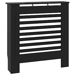 Kryt na radiátor MDF černý 78 cm - obrázek 2